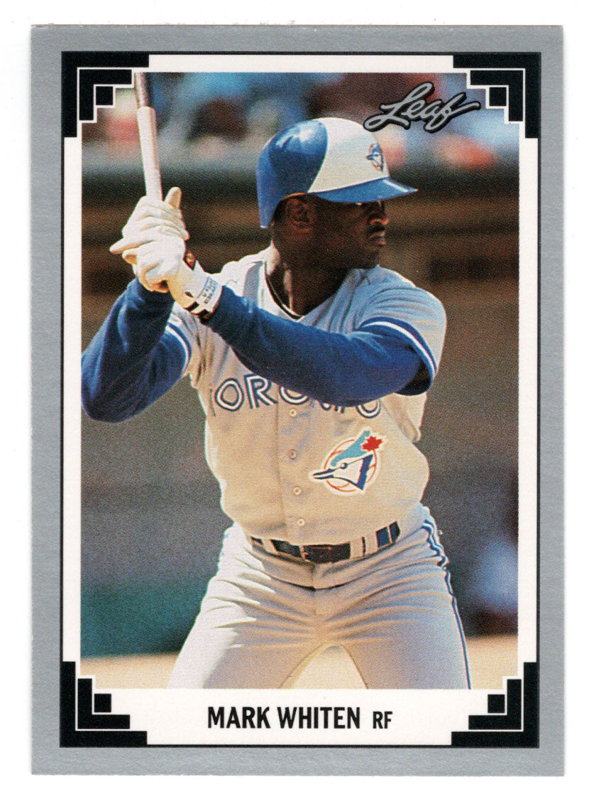Mark Whiten - Cleveland Indians (MLB Baseball Card) 1991 Leaf # 234 Mint