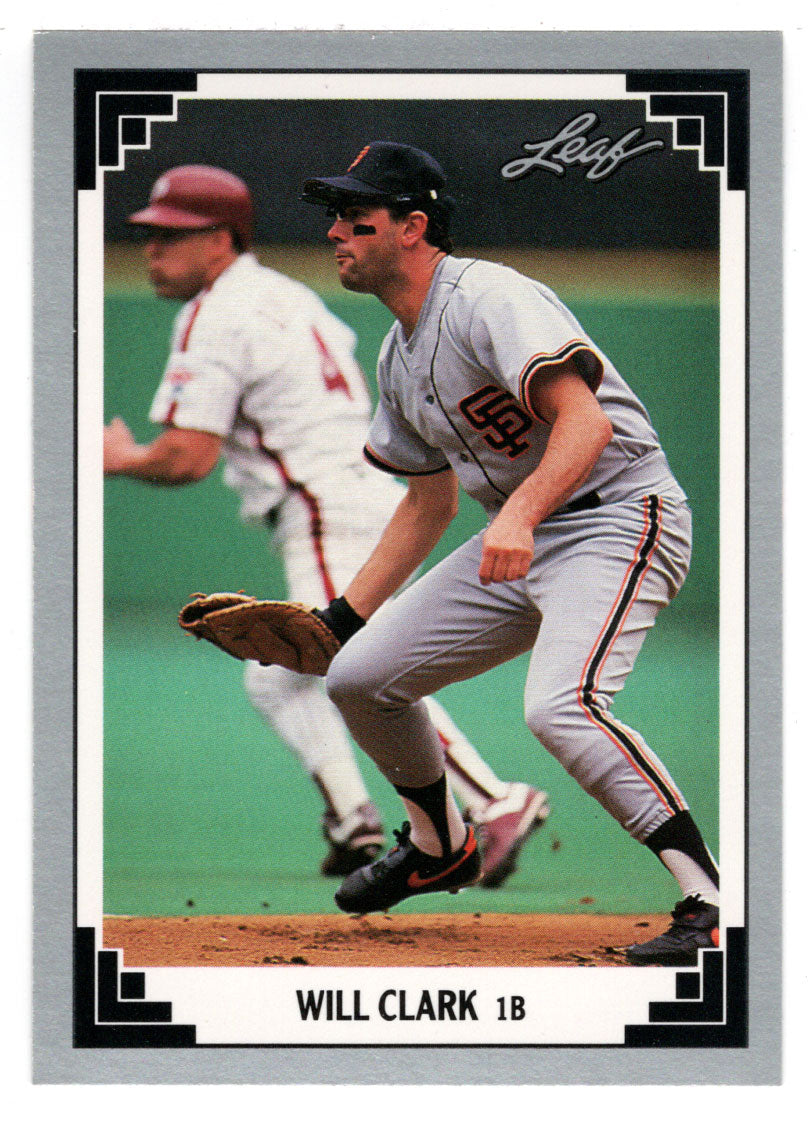 Will Clark - San Francisco Giants (MLB Baseball Card) 1991 Leaf # 238 Mint