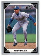 Pete O'Brien - Seattle Mariners (MLB Baseball Card) 1991 Leaf # 244 Mint