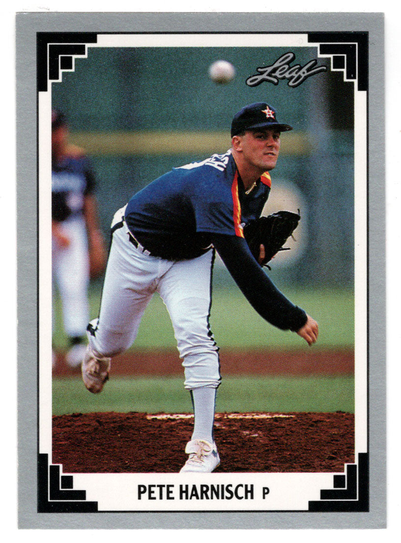 Pete Harnisch - Houston Astros (MLB Baseball Card) 1991 Leaf # 245 Mint