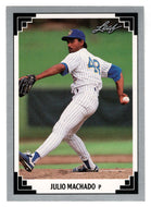 Julio Machado - Milwaukee Brewers (MLB Baseball Card) 1991 Leaf # 247 Mint