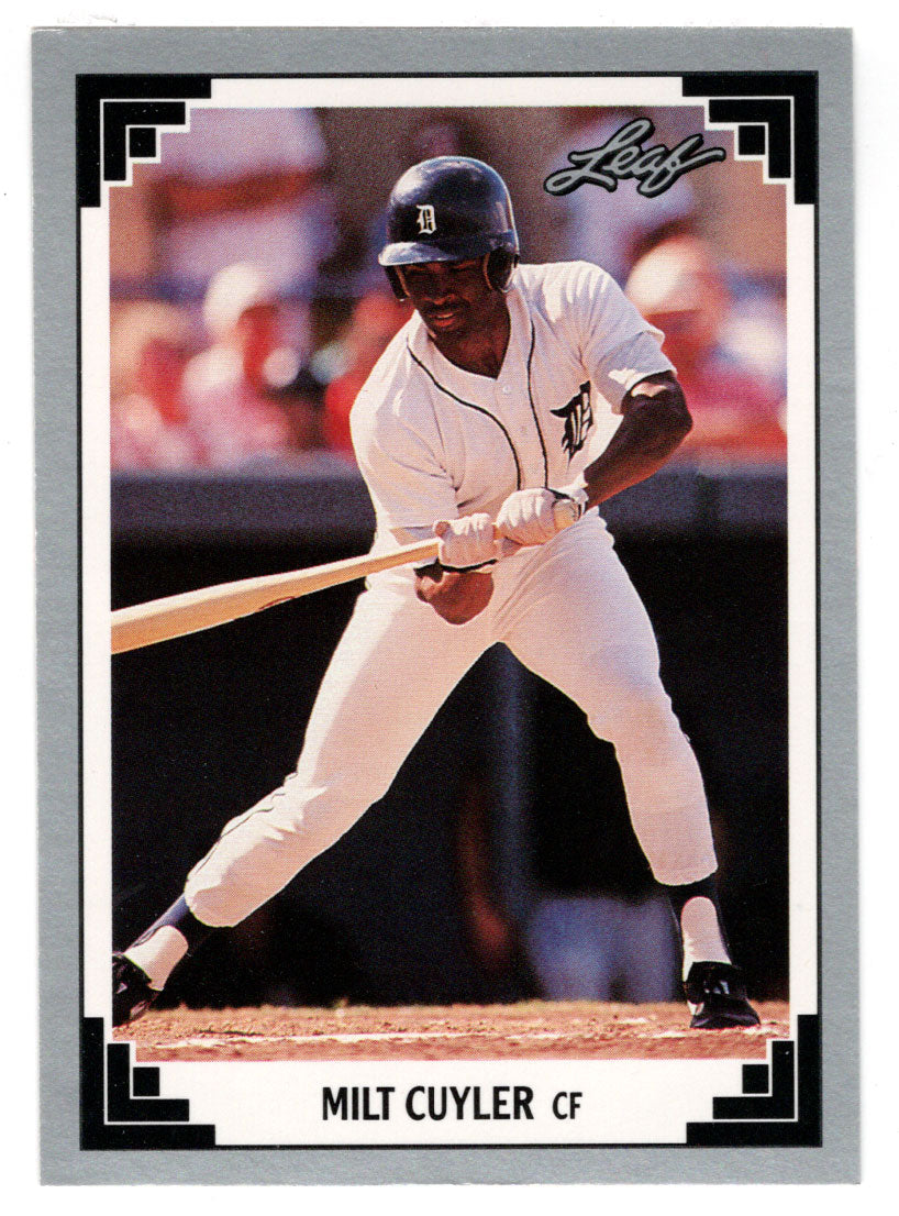 Milt Cuyler - Detroit Tigers (MLB Baseball Card) 1991 Leaf # 251 Mint
