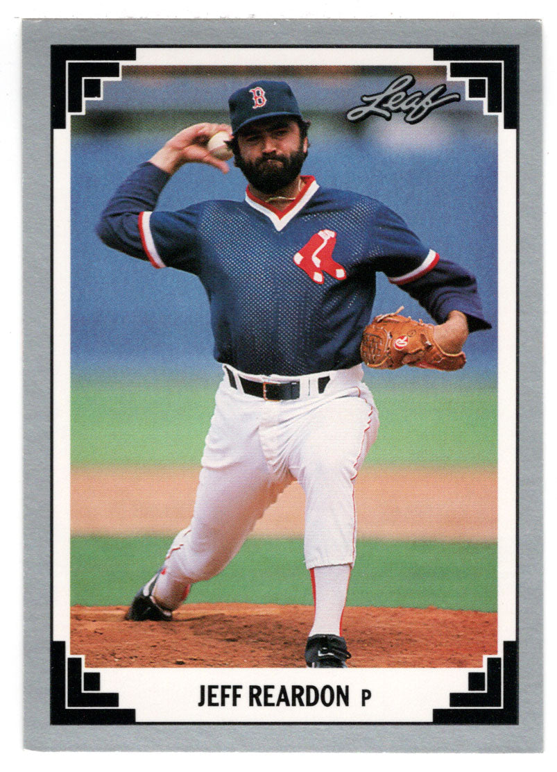 Jeff Reardon - Boston Red Sox (MLB Baseball Card) 1991 Leaf # 252 Mint