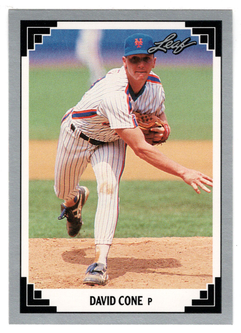 David Cone - New York Mets (MLB Baseball Card) 1991 Leaf # 253 Mint