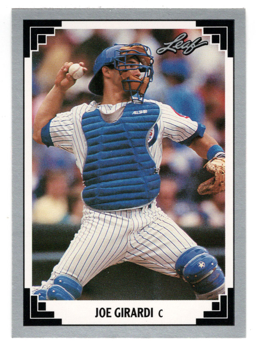 Joe Girardi - Chicago Cubs (MLB Baseball Card) 1991 Leaf # 258 Mint