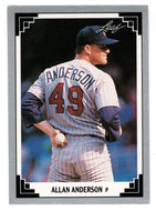 Allan Anderson - Minnesota Twins (MLB Baseball Card) 1991 Leaf # 259 Mint