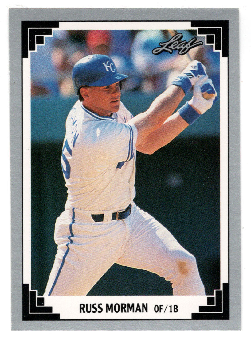 Russ Morman - Kansas City Royals (MLB Baseball Card) 1991 Leaf # 263 Mint