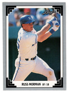 Russ Morman - Kansas City Royals (MLB Baseball Card) 1991 Leaf # 263 Mint