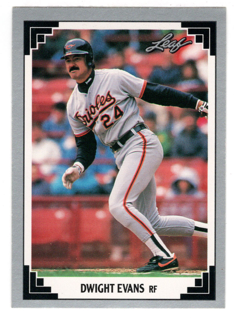 Dwight Evans - Boston Red Sox (MLB Baseball Card) 1991 Leaf # 266 Mint