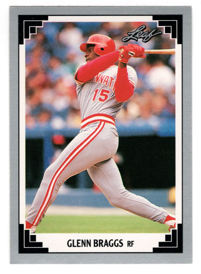 Glenn Braggs - Cincinnati Reds (MLB Baseball Card) 1991 Leaf # 362 Mint