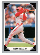Glenn Braggs - Cincinnati Reds (MLB Baseball Card) 1991 Leaf # 362 Mint