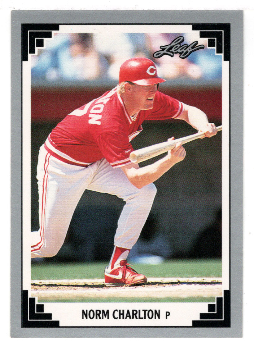Norm Charlton - Cincinnati Reds (MLB Baseball Card) 1991 Leaf # 414 Mint