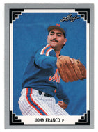 John Franco - New York Mets (MLB Baseball Card) 1991 Leaf # 437 Mint