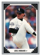 Greg Hibbard - Chicago White Sox (MLB Baseball Card) 1991 Leaf # 438 Mint
