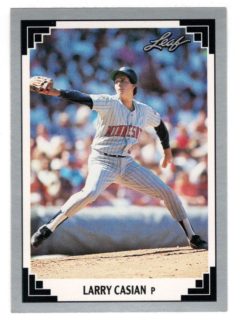 Larry Casian RC - Minnesota Twins (MLB Baseball Card) 1991 Leaf # 481 Mint