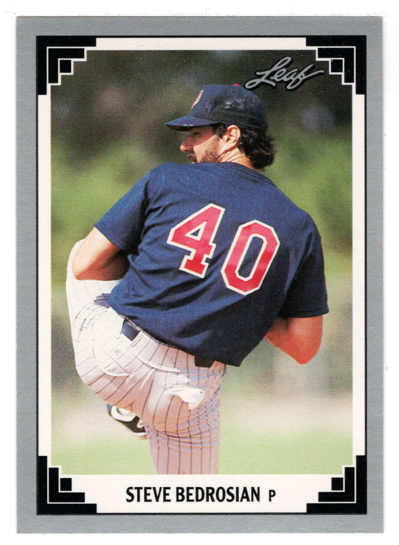 Steve Bedrosian - Minnesota Twins (MLB Baseball Card) 1991 Leaf # 505 Mint