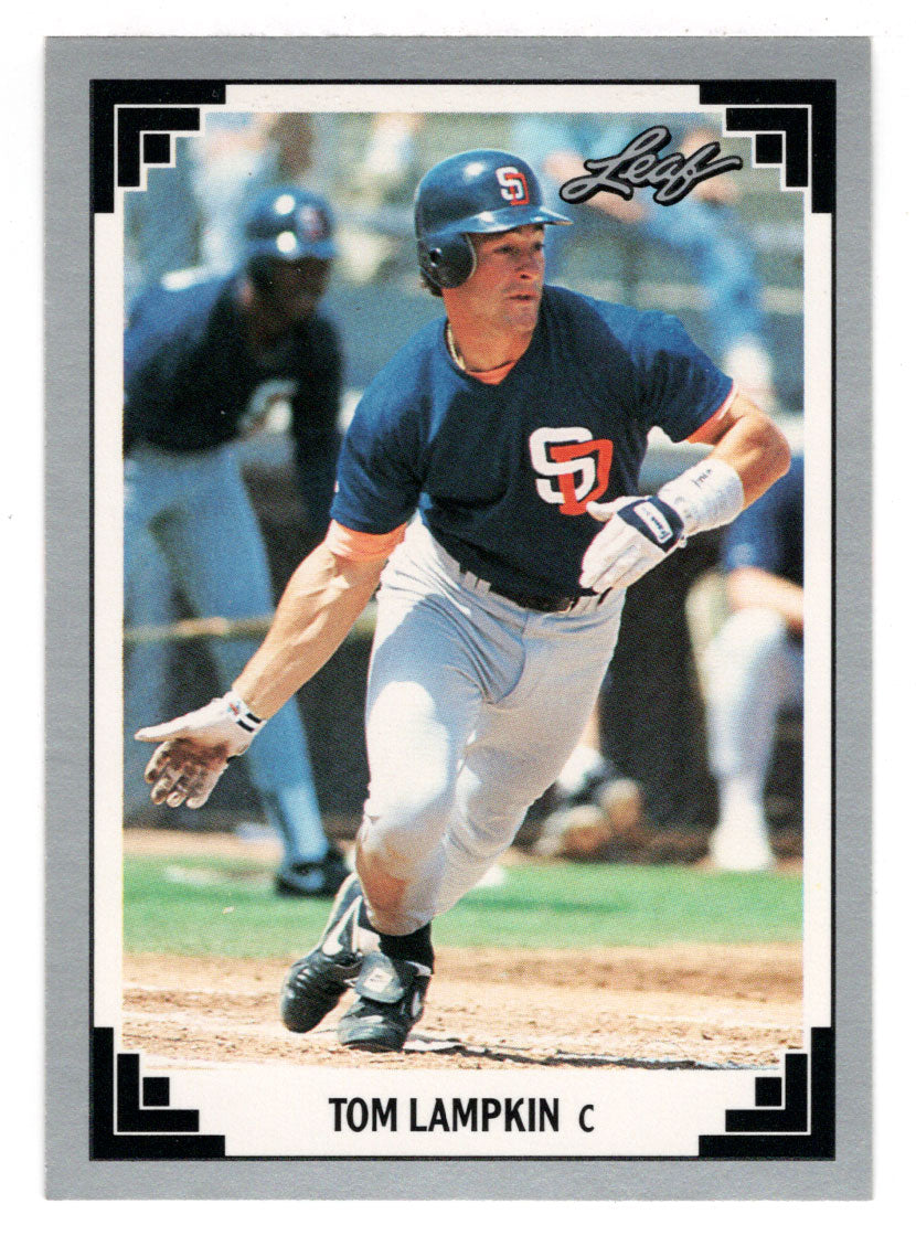 Tom Lampkin - San Diego Padres (MLB Baseball Card) 1991 Leaf # 512 Mint