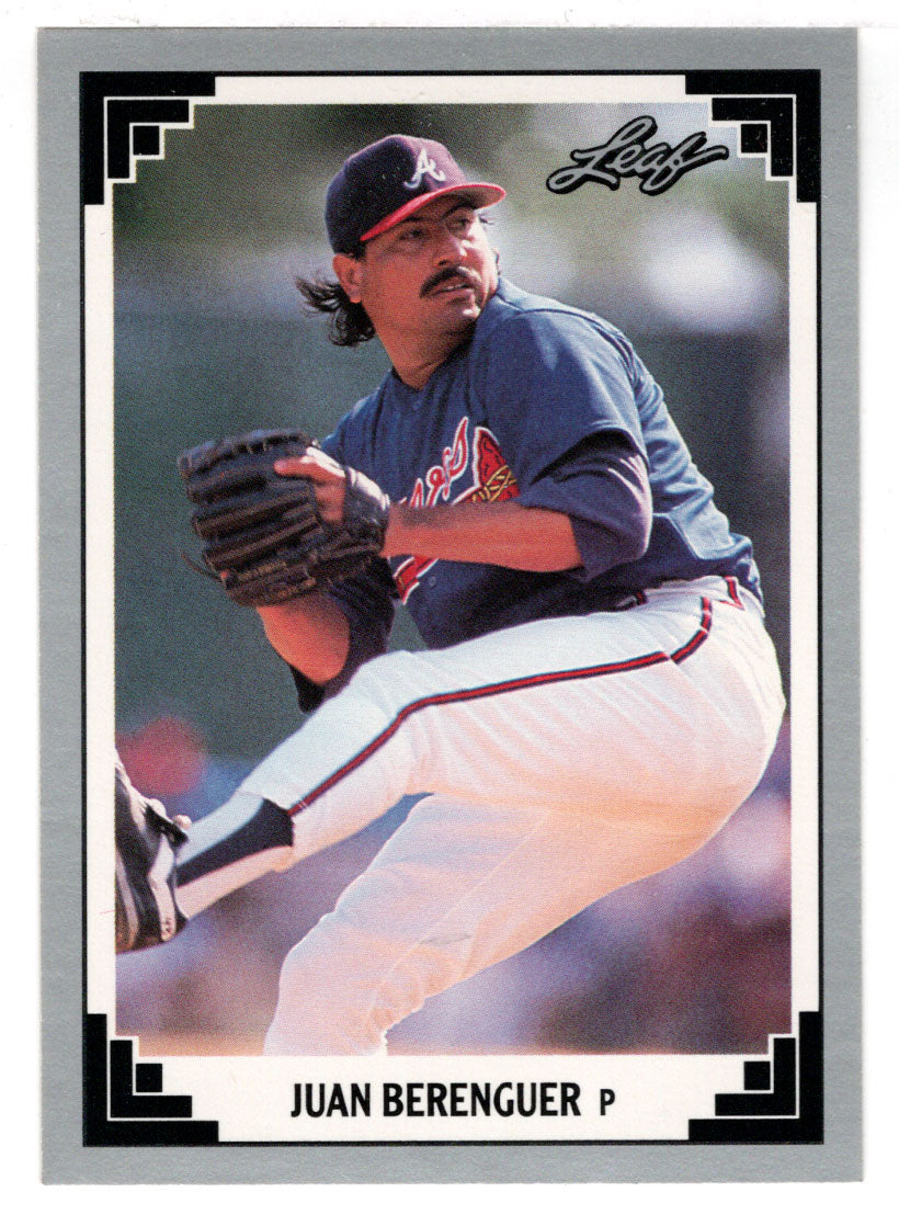 Juan Berenguer - Atlanta Braves (MLB Baseball Card) 1991 Leaf # 526 Mint