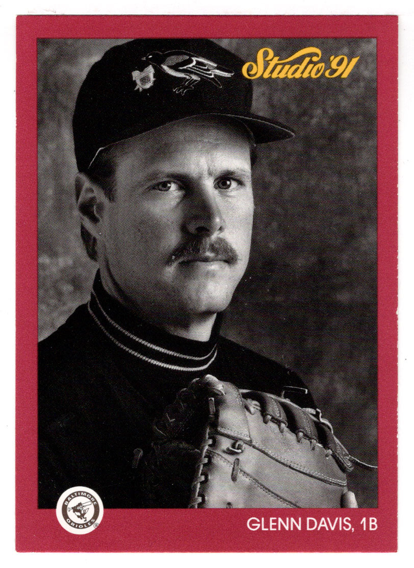 Glenn Davis - Baltimore Orioles (MLB Baseball Card) 1991 Leaf Studio # 1 Mint