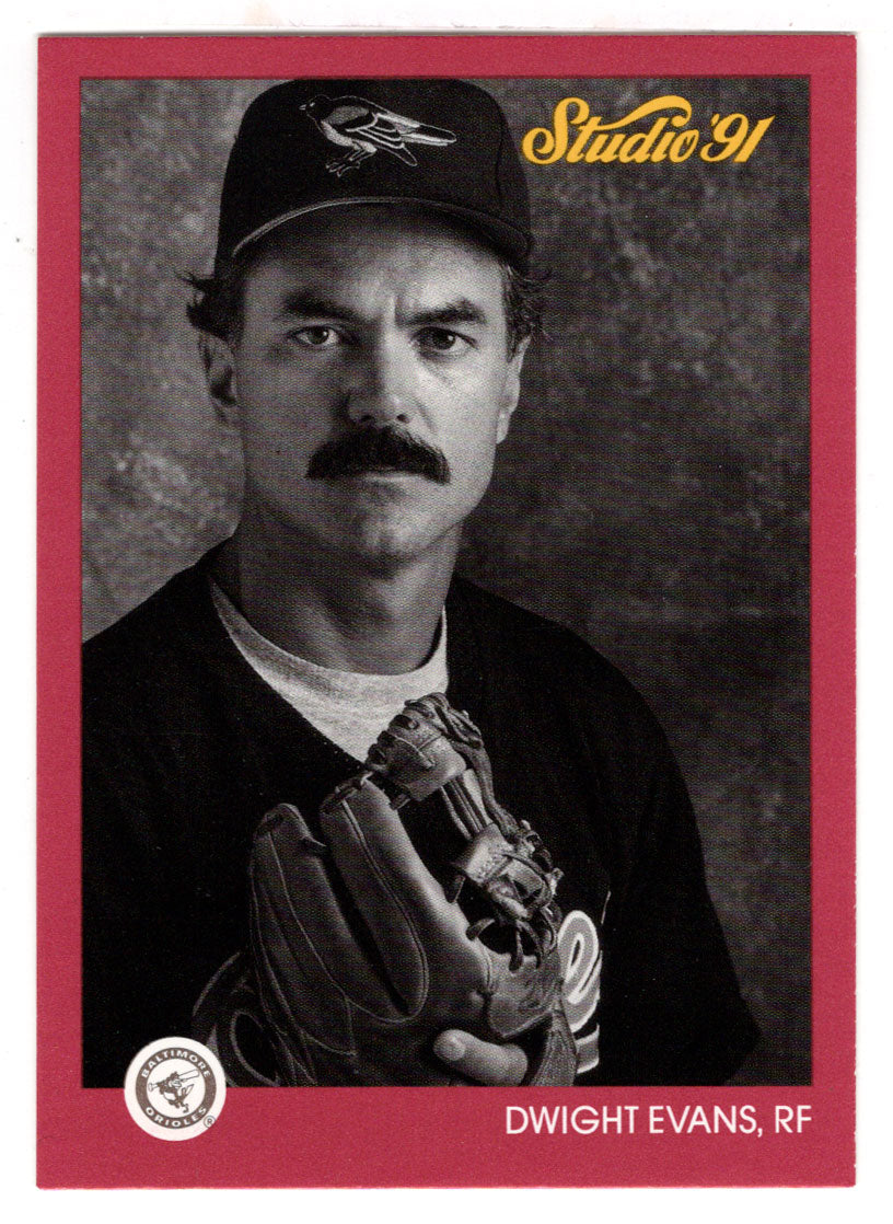 Dwight Evans - Baltimore Orioles (MLB Baseball Card) 1991 Leaf Studio # 2 Mint