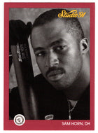 Sam Horn - Baltimore Orioles (MLB Baseball Card) 1991 Leaf Studio # 5 Mint