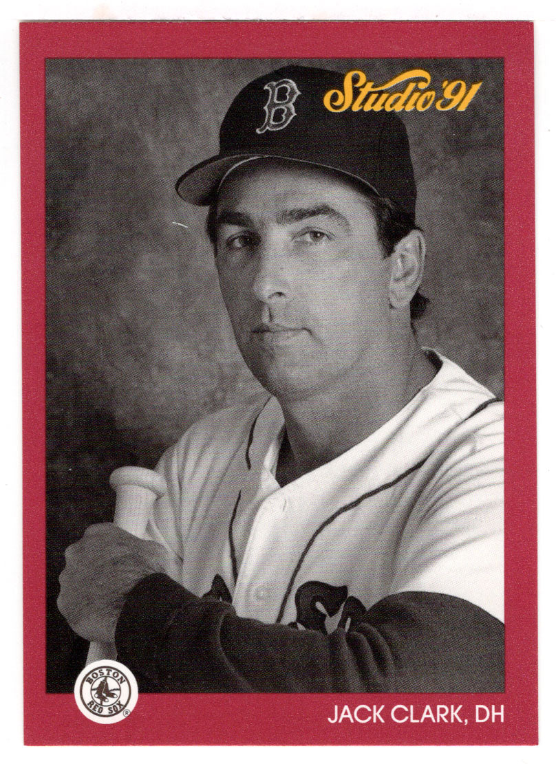 Jack Clark - Boston Red Sox (MLB Baseball Card) 1991 Leaf Studio # 13 Mint