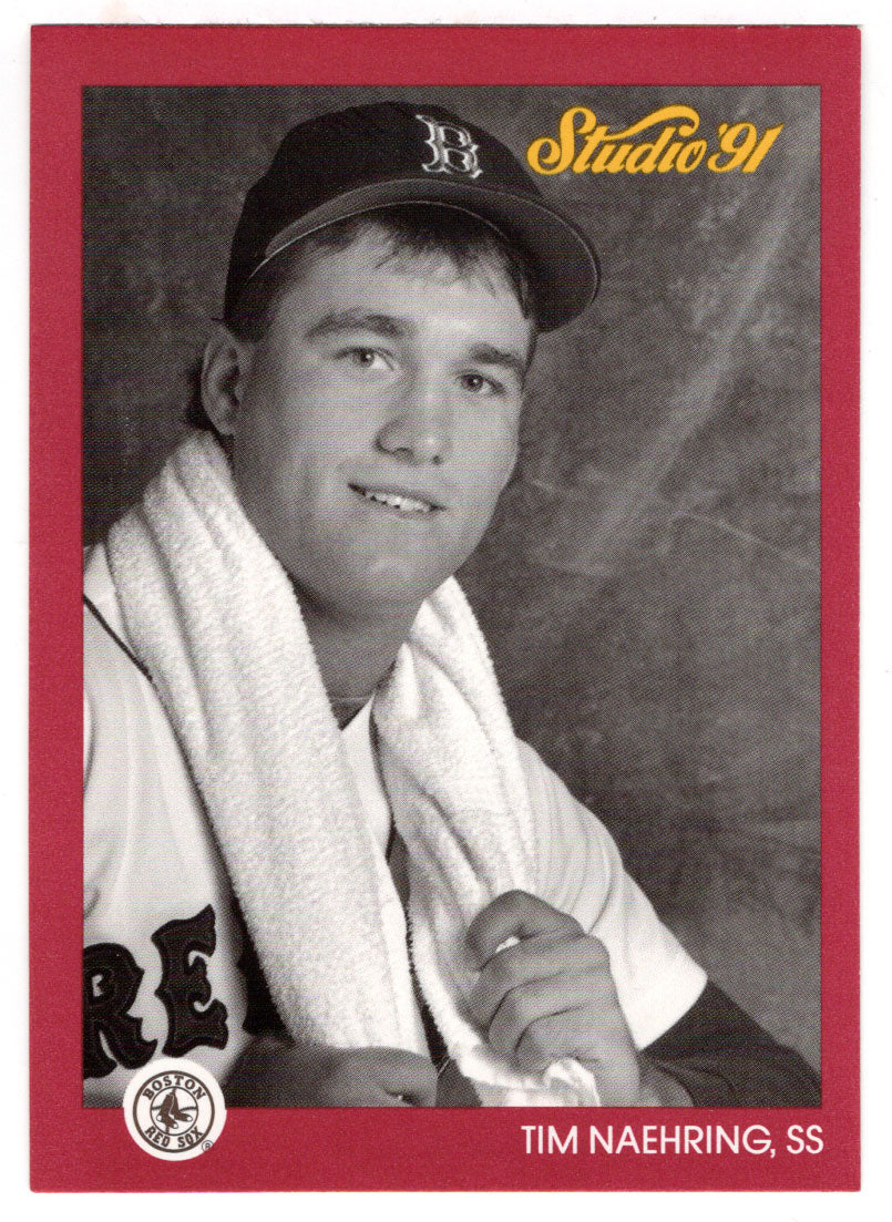 Tim Naehring - Boston Red Sox (MLB Baseball Card) 1991 Leaf Studio # 16 Mint