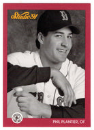 Phil Plantier RC - Boston Red Sox (MLB Baseball Card) 1991 Leaf Studio # 18 Mint