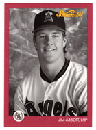 Jim Abbott - California Angels (MLB Baseball Card) 1991 Leaf Studio # 22 Mint