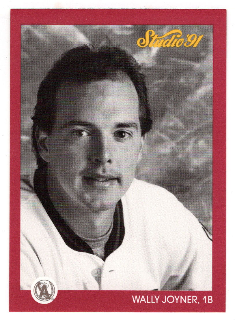 Wally Joyner - California Angels (MLB Baseball Card) 1991 Leaf Studio # 26 Mint