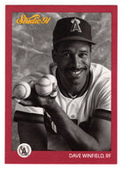 Dave Winfield - California Angels (MLB Baseball Card) 1991 Leaf Studio # 30 Mint
