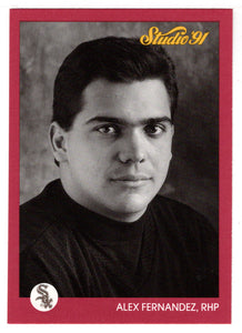 Alex Fernandez - Chicago White Sox (MLB Baseball Card) 1991 Leaf Studio # 31 Mint