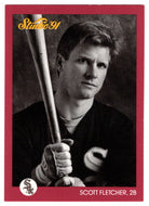 Scott Fletcher - Chicago White Sox (MLB Baseball Card) 1991 Leaf Studio # 33 Mint