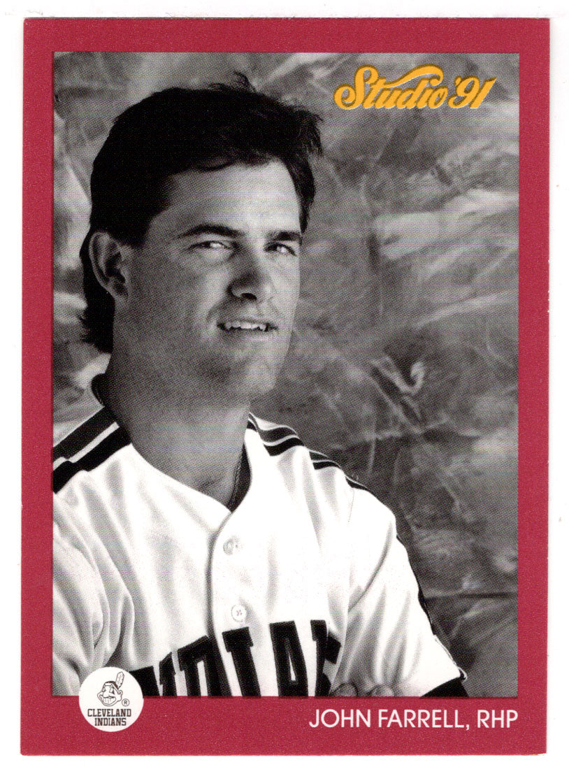 John Farrell - Cleveland Indians (MLB Baseball Card) 1991 Leaf Studio # 42 Mint