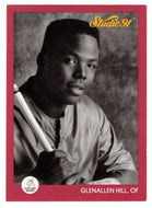 Glenallen Hill - Cleveland Indians (MLB Baseball Card) 1991 Leaf Studio # 43 Mint