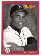 Milt Cuyler - Detroit Tigers (MLB Baseball Card) 1991 Leaf Studio # 51 Mint