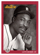 Lloyd Moseby - Detroit Tigers (MLB Baseball Card) 1991 Leaf Studio # 56 Mint