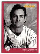 Paul Molitor - Milwaukee Brewers (MLB Baseball Card) 1991 Leaf Studio # 73 Mint