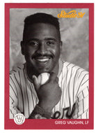 Greg Vaughn - Milwaukee Brewers (MLB Baseball Card) 1991 Leaf Studio # 79 Mint