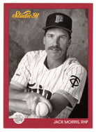 Jack Morris - Minnesota Twins (MLB Baseball Card) 1991 Leaf Studio # 89 Mint