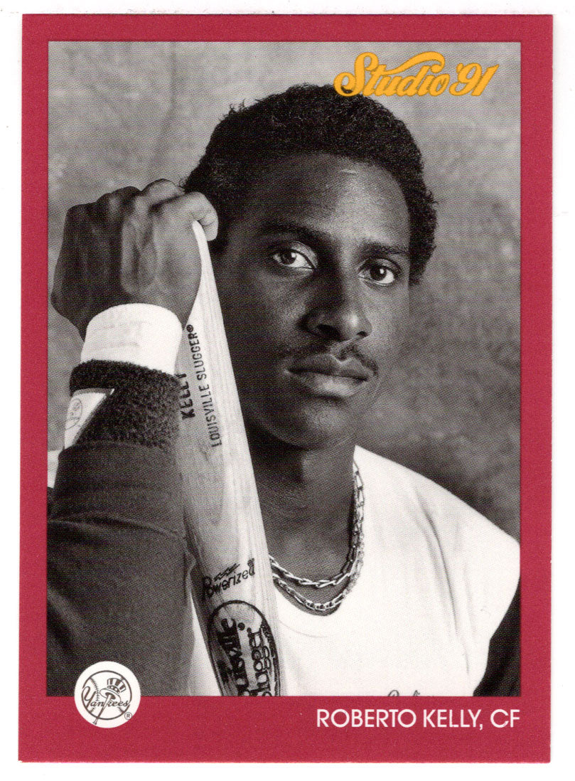 Roberto Kelly - New York Yankees (MLB Baseball Card) 1991 Leaf Studio # 94 Mint