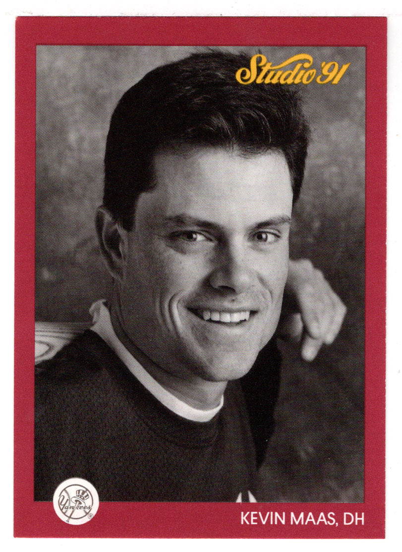 Kevin Maas - New York Yankees (MLB Baseball Card) 1991 Leaf Studio # 96 Mint