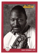 Dave Stewart - Oakland Athletics (MLB Baseball Card) 1991 Leaf Studio # 107 Mint
