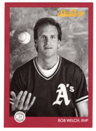 Bob Welch - Oakland Athletics (MLB Baseball Card) 1991 Leaf Studio # 110 Mint