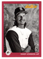 Randy Johnson - Seattle Mariners (MLB Baseball Card) 1991 Leaf Studio # 116 Mint