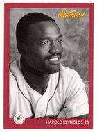 Harold Reynolds - Seattle Mariners (MLB Baseball Card) 1991 Leaf Studio # 119 Mint