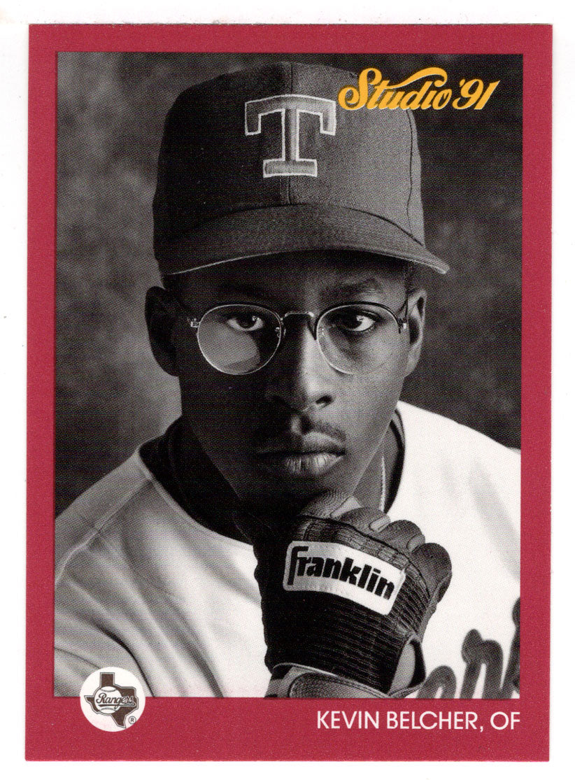 Kevin Belcher RC - Texas Rangers (MLB Baseball Card) 1991 Leaf Studio # 121 Mint