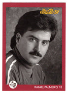 Rafael Palmeiro - Texas Rangers (MLB Baseball Card) 1991 Leaf Studio # 127 Mint