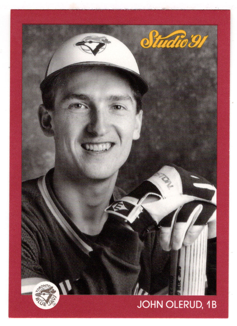 John Olerud - Toronto Blue Jays (MLB Baseball Card) 1991 Leaf Studio # 136 Mint