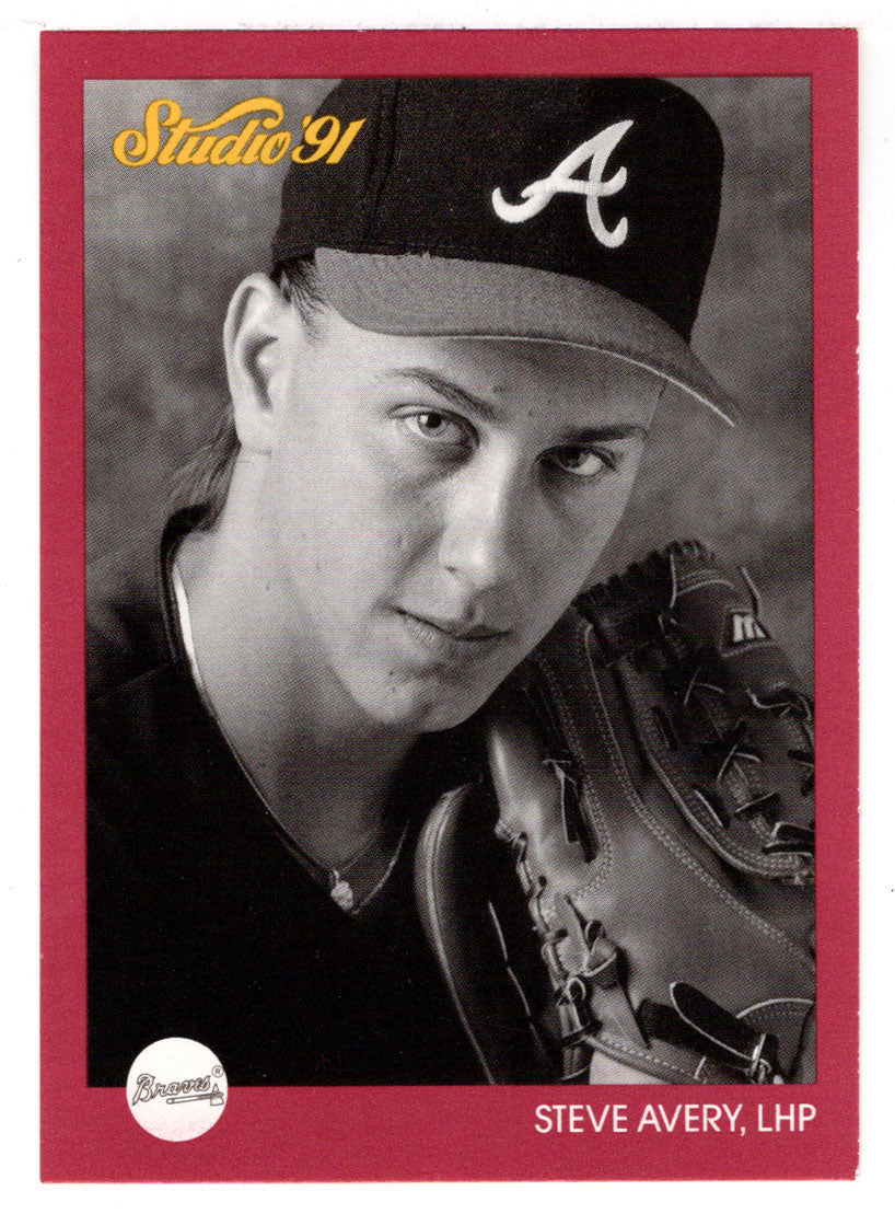 Steve Avery - Atlanta Braves (MLB Baseball Card) 1991 Leaf Studio # 141 Mint